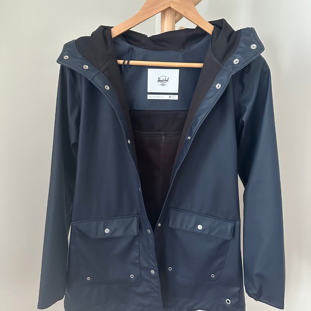 Herschel Supply Co. Classic Rain Jacket Women's Navy